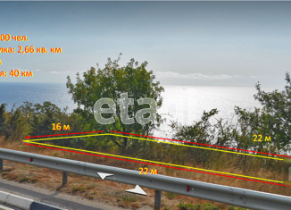 Земельный участок на продажу, 3.5 сот., поселок городского типа Форос, улица Космонавтов