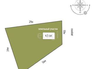 Продаю земельный участок, 4.5 сот., садовое товарищество Меркурий, 3-я улица