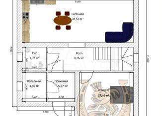 Продам дом, 165 м2, Аксай, Петровский проезд