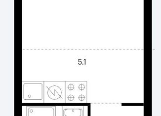 Квартира на продажу студия, 20 м2, Москва, Перовское шоссе, 6А, Перовское шоссе