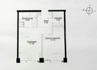 Продажа двухкомнатной квартиры, 43.26 м2, Москва, 4-я улица Марьиной Рощи, 12к1, ЖК Мод