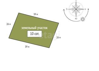 Продаю земельный участок, 10 сот., поселок Манский, улица Высоцкого