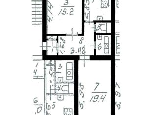 Продажа 2-ком. квартиры, 54.9 м2, Санкт-Петербург, Институтский проспект, 3к1, Институтский проспект