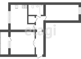 Продается двухкомнатная квартира, 56 м2, Челябинская область, Шуменская улица, 31А