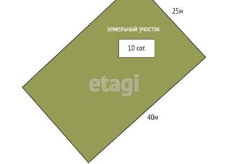 Продажа участка, 10 сот., село Скалистое, улица Терешковой