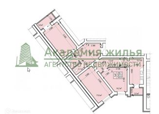 Продаю трехкомнатную квартиру, 93.9 м2, Энгельс, ЖК Локомотив, Вокзальная улица