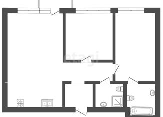 Двухкомнатная квартира на продажу, 69.26 м2, Москва, Новоясеневский проспект, 3В, Новоясеневский проспект