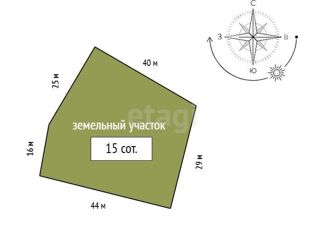 Продам участок, 15 сот., Красноярский край, Рождественская улица