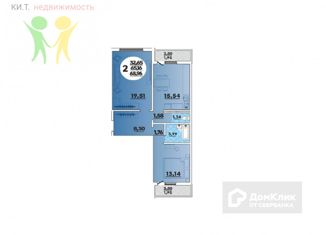 Продам 2-ком. квартиру, 68.96 м2, Новороссийск, улица Удалова, 7, ЖК Уютный