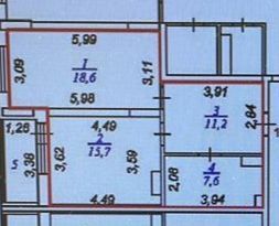 Продажа 1-комнатной квартиры, 53.1 м2, Екатеринбург, Авиационная улица, 12, ЖК Премьер-2