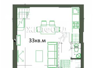 Продается трехкомнатная квартира, 93.1 м2, село Новолуговое, 3-й квартал, 47