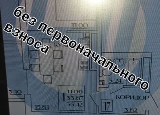 Продам однокомнатную квартиру, 35.42 м2, село Михайловка, Новоуфимская улица, 15