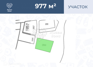 Продажа земельного участка, 9.77 сот., СНТ Нефтяник, 5-я улица