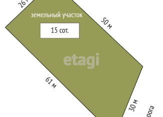 Продам земельный участок, 15 сот., село Дивное