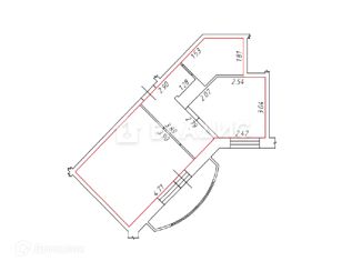 Продажа 1-комнатной квартиры, 39.9 м2, Калуга, улица Кибальчича, 2, ЖК Галактика