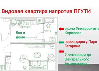 Продаю 1-комнатную квартиру, 38 м2, Самара, улица Гастелло, 22А, ЖК Гастелло.РФ