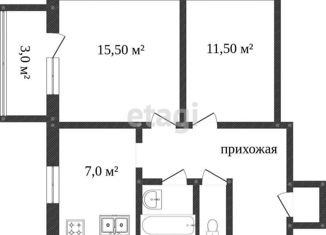 Сдаю в аренду 2-комнатную квартиру, 45.4 м2, Кострома, проспект Мира, 2, Центральный район