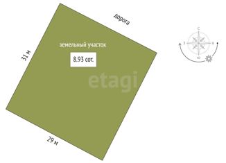 Продаю земельный участок, 8.93 сот., село Салаирка