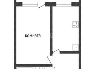 Продаю 1-комнатную квартиру, 26.5 м2, посёлок городского типа Энем, переулок Ильницкого, 3к2