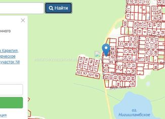 Участок на продажу, 24 сот., СНТ Нигишламбское, Озёрная улица