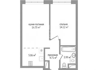 Продается 2-ком. квартира, 45.5 м2, Москва, ЖК Вест Гарден, проспект Генерала Дорохова, 39к1