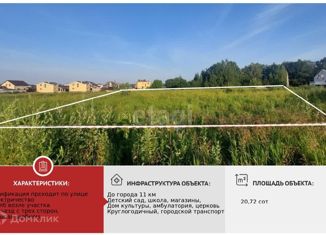 Продается земельный участок, 20.7 сот., деревня Животинки, 1-я Благодатная улица