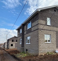 Продам таунхаус, 98 м2, деревня Зинино, улица Рами Гарипова, 16Б