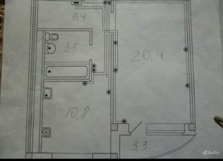 Продам 1-ком. квартиру, 44 м2, Ставрополь, улица Ленина, 417, микрорайон №20