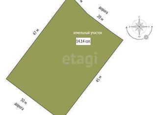 Земельный участок на продажу, 14.14 сот., село Каменка