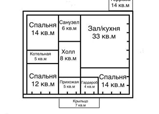 Продается дом, 110 м2, село Бима, Центральная улица