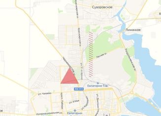 Продажа земельного участка, 370 сот., село Суворовское, Суворовская улица