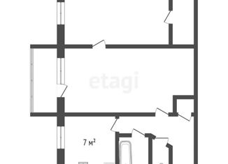 2-комнатная квартира на продажу, 44.6 м2, Санкт-Петербург, Тихорецкий проспект, 9к4, Тихорецкий проспект