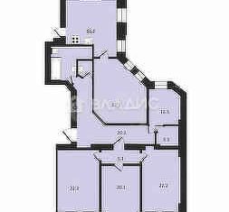 Продаю 5-ком. квартиру, 173 м2, Москва, улица Жуковского, 5, улица Жуковского