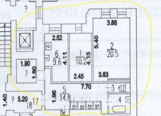 Продам 2-комнатную квартиру, 64.1 м2, Москва, Брюсов переулок, 2/14с4, Брюсов переулок