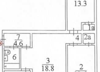 Продается 3-комнатная квартира, 58 м2, Москва, Севастопольский проспект, 44к3, район Черёмушки