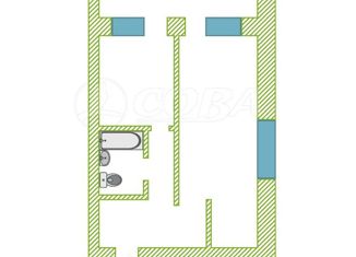 Однокомнатная квартира на продажу, 37 м2, село Шорохово, Первомайская улица, 7