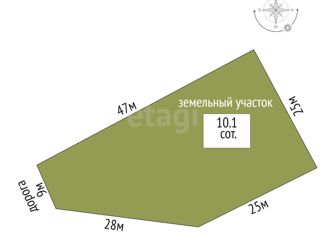 Земельный участок на продажу, 10.1 сот., СНТ Самотлор, 7-я улица