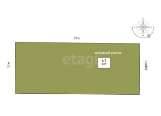 Продается участок, 6.2 сот., село Мирное