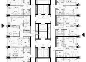 Продам однокомнатную квартиру, 42.77 м2, Москва, 4-я улица Марьиной Рощи, 12к1, ЖК Мод