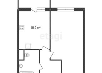 Продам однокомнатную квартиру, 35.8 м2, Мурино, Новая улица, 7к2, ЖК Новое Мурино