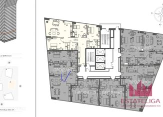 Продаю 3-ком. квартиру, 112 м2, Москва, Мытная улица, 40к4, метро Добрынинская