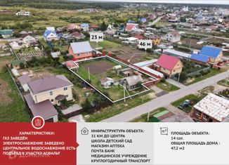 Продаю дом, 47.2 м2, село Успенка, Первомайская улица