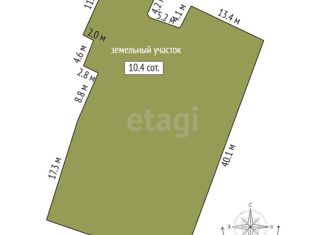 Продаю дом, 48.9 м2, посёлок городского типа Боровский, Андреевская улица