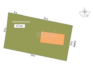 Дом на продажу, 110 м2, садоводческое некоммерческое товарищество Источник-2, Яблочная улица