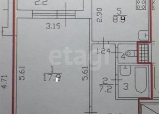 1-ком. квартира на продажу, 37.1 м2, Санкт-Петербург, проспект Ударников, 32к3