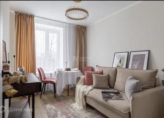 Продается двухкомнатная квартира, 41.3 м2, Москва, улица Генерала Глаголева, 25к1, улица Генерала Глаголева