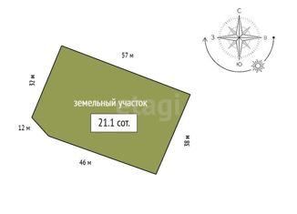 Продается участок, 21.1 сот., село Частоостровское, Советская улица
