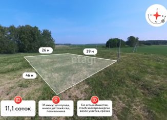 Продажа участка, 11.1 сот., деревня Малый Хутор