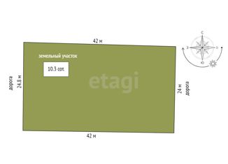 Продается участок, 10.3 сот., садовое товарищество Ореанда, Урожайная улица