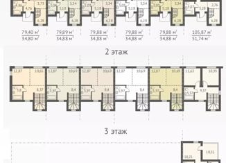 Таунхаус на продажу, 109.02 м2, Бердск, жилой комплекс Морион, 1